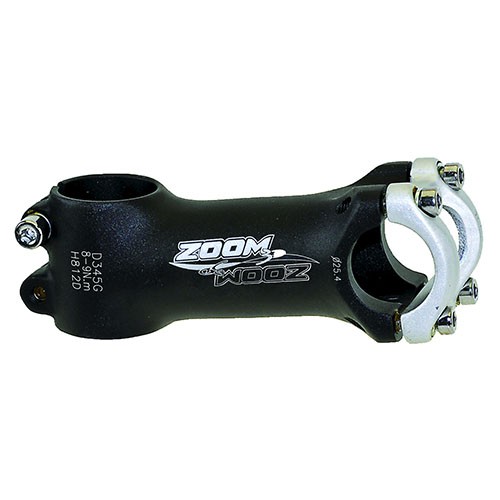 Вынос руля ZOOM на 1.1/8 для руля D-25.4, 90mm черный